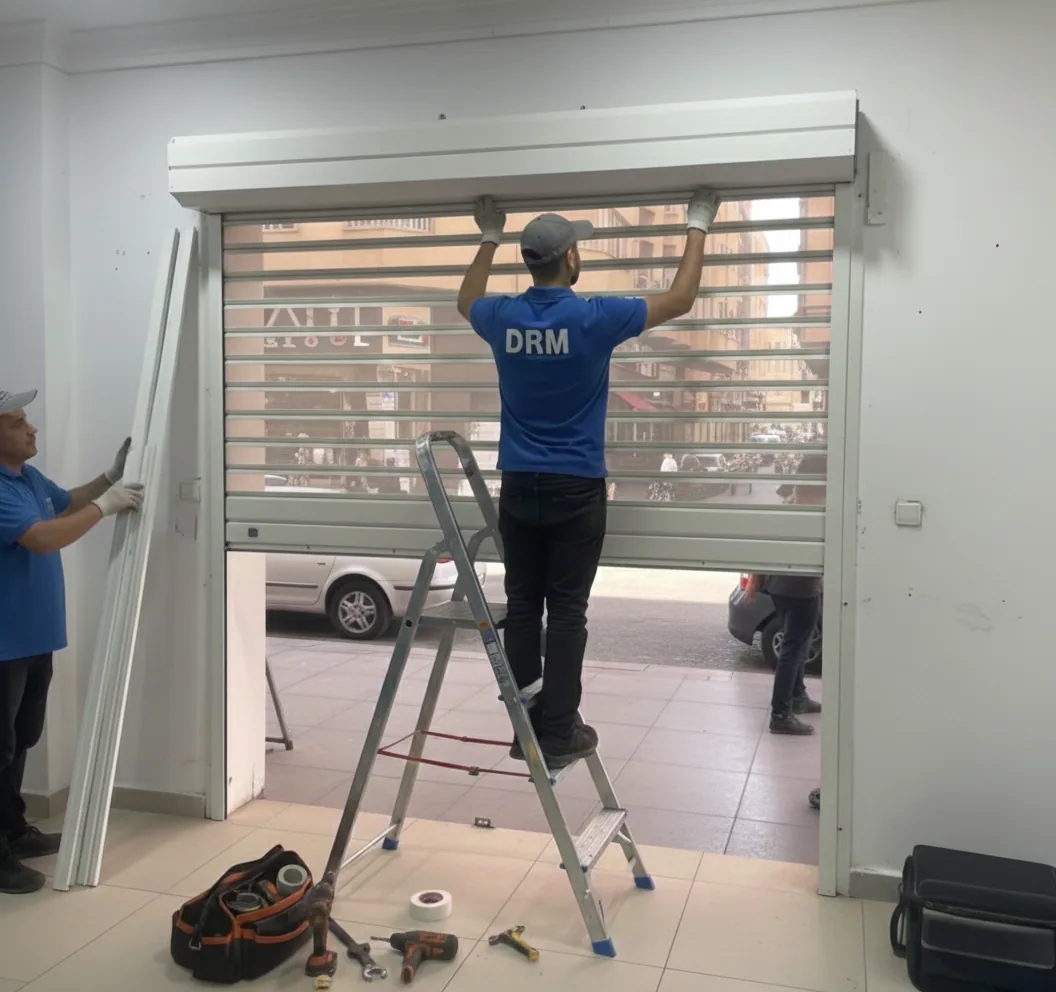 Installation et pose de rideau métallique à Villejuif